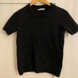 Everlane short sleeve sweater